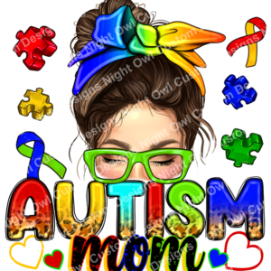Autism Mom DTF Transfer