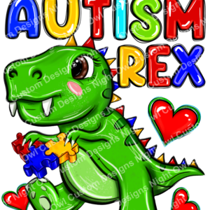 Autism Rex DTF Transfer